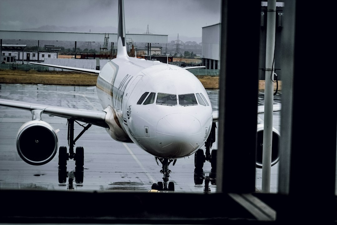 Aircraft at Islamabad International Airport representing airport car rental service