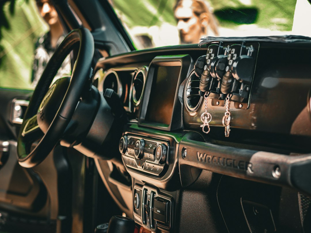 Car interior representing self drive car rental in Islamabad