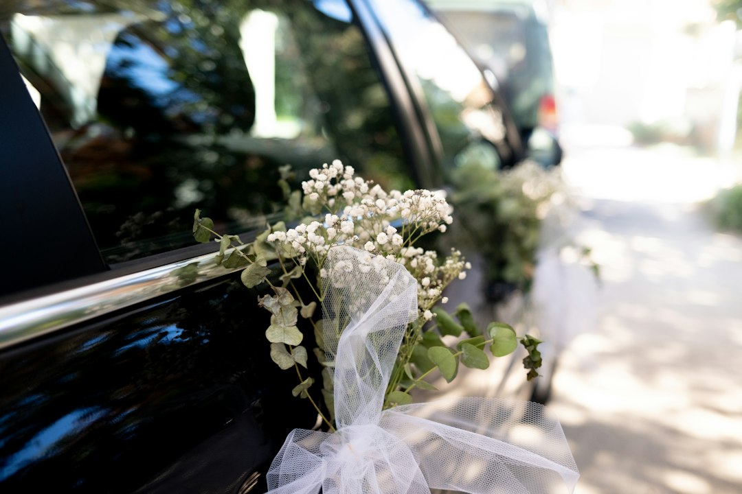 Decorated wedding car representing wedding car rental in Islamabad